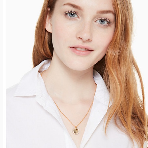 New Kate Spade spot the spade pave charm pendant - Picture 8 of 12